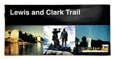 1997 Lewis & Clark Trail MO OR SD National Park Service VTG Map Travel Brochure