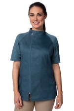 Chef Works Women's Varakala Chef Coat Medium Teal