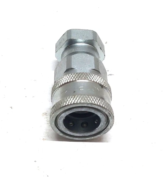PARKER 6601-6-6 COUPLER, COUPLING, QUICK, 6600 SERIES, STEEL G010G 12PP / LOT OF - Image 4 of 4
