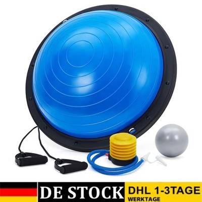60 cm Balance Trainer Gymnastikball Gleichgewicht Halbkugel rutschfeste Basis