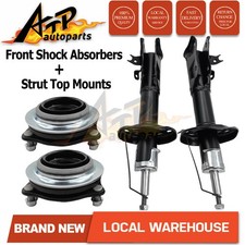 Fits Honda Civic FD1 FD2 Sedan 06-12 Front Shock Absorbers + Top Strut Mounts