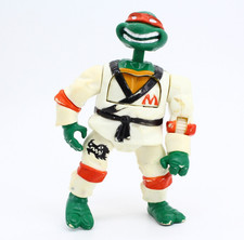 Playmates TMNT Karate Choppin Mike Action Figure Ninja Turtle Toy 1992