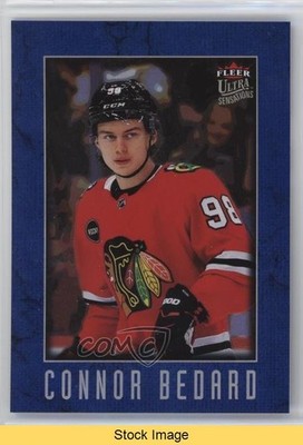 2024-25 Upper Deck Fleer Ultra Ultra Sensations Connor Bedard #SN2OF30 READ u2v