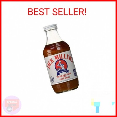 Jack Miller's The Bar-B-Que Sauce with a Cajun Accent ''Has That Taste'' 16 oz