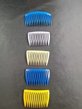  5 Vtg 1980's GOODY Hair Combs Lot Rare HTF USA 7-H