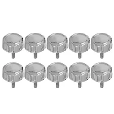  10 PCS Fishing Wheel Rocker Screw Cap Replacement Reel Handles Knob Cover