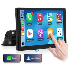 CarPlay Screen Portable Car Stereo - Wireless Android Auto Bluetooth Car Radi...