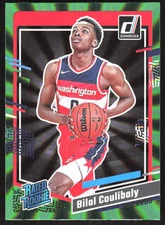 1555F 2023-24 Donruss #225 Bilal Coulibaly Green Laser Holo