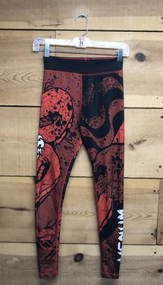 Venum MMA Training Fighting Martial Arts Mens Size 31/32 S Compression Red Black