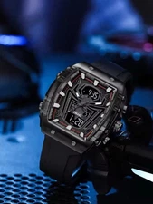 Richard Fashion Style Rapper Mille Black Skeleton Whatproff Spider Watch