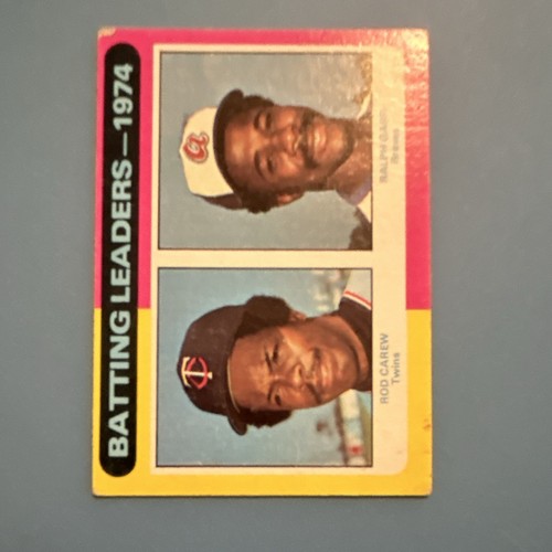 1975 1974 Batting Leaders #306