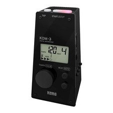 Korg KDM-3 Digital Metronome - Memory Backup Auto Power-Off - Black