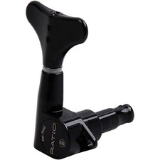 Graph Tech Ratio 4-In-Line Bass Y-Style Button Black 4 String LN