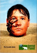 Animal Planet The Crocodile Hunter Face Spider Continental Postcard B040