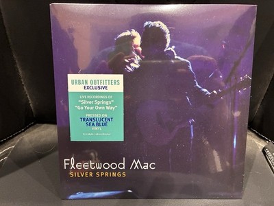 FLEETWOOD MAC SILVER SPRINGS LIVE UO URBAN OUTFITTERS SEA BLUE VINYL 7'' SINGLE