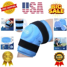 20‘’ XXXL Knee Ice Pack Wrap Around Entire Knee, Extra Large Ice Pack for Leg...