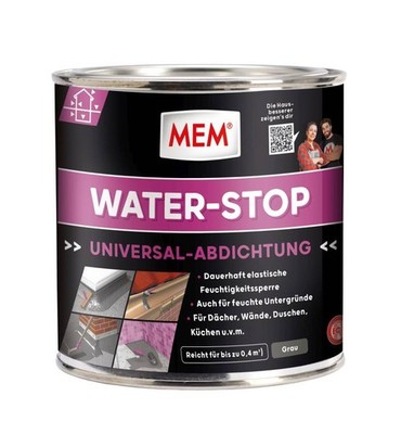 MEM Water Stop 1 kg - Kellerabdichtung Abdichtung Wand Dusche Bad Dach Balkon