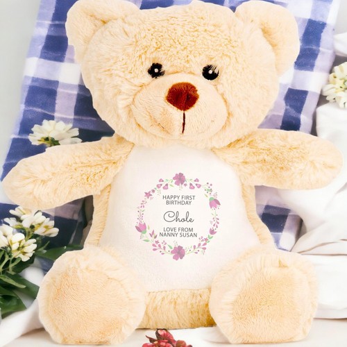 Personalised First Birthday Plush Soft Toy | Personalised Soft Toy | Cuddly T... - Picture 6 of 10