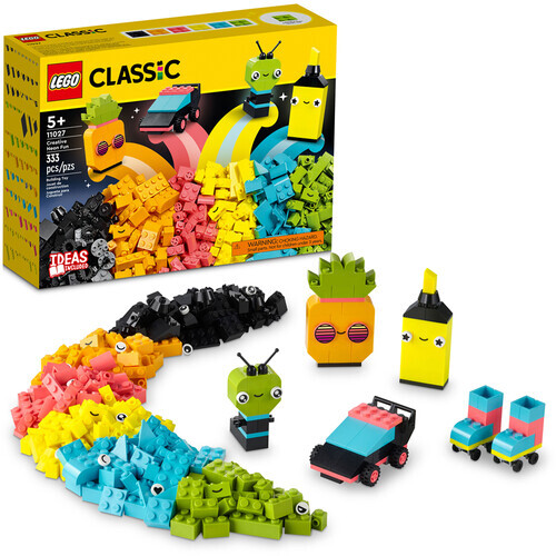 Конструктор LEGO Creative Neon Fun 11027 [Новая игрушка] Brick