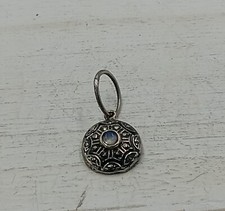Love Heals Be Creative bronce blanco con dije de piedra lunar