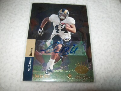 2008 SP ROOKIE EDITION RC LANCE BALL AUTOGRAPH SIGNED AUTO #186 ST. LOUIS RAMS
