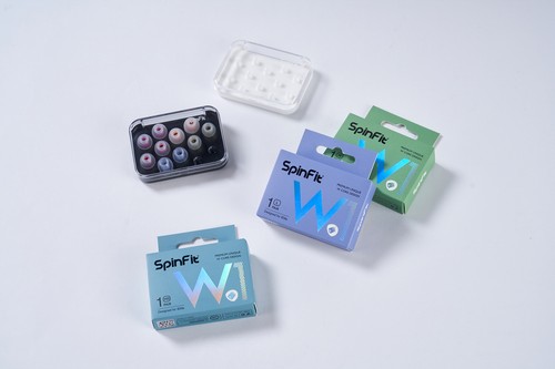 SpinFit Tip Pod-Storage Box for Ear Tips - BPA Free - Strong PCT-G - Black - Zdjęcie 13 z 14