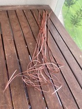 Long Curly Wooden ORNGE Sticks Pk Beautiful Craft Art Millinery Trimming Feather