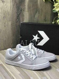 distrito canvas low trainers