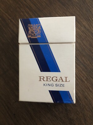 Original Vintage Regal Cigarette Box