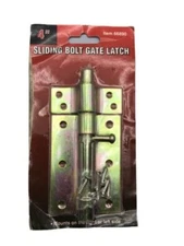 Heavy Duty Slide Barrel Bolt Latch with Mounting Screws for Doors / Gates 4 inch