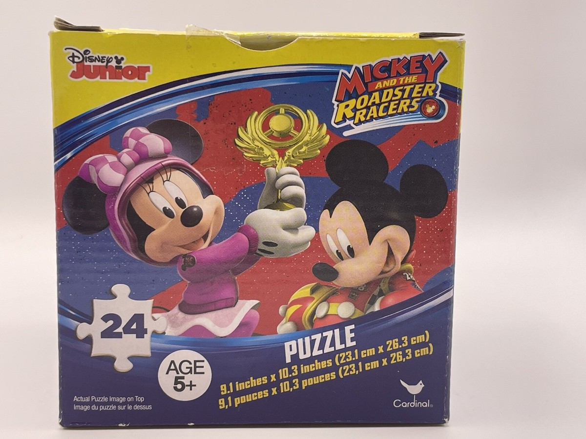 Disney Junior Mickey And The Roadster Jigsaw Puzzle (24 piece) for ages 5+