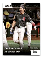 2025 Topps Baseball Series 1 - Corbin Carroll 2024 Greatest Hits #GH-7