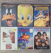 6-Movie DVD Lot Brand New Sealed Kids/Family Titles Very Clean Artwork/Case