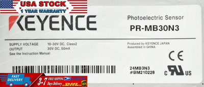 Keyence PR-MB30P3 Photoelectric Sensor PRMB30N3