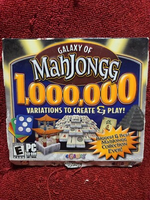 Shelf00N tested VINTAGE PC GAME/SOFTWARE~galaxy mahjongg