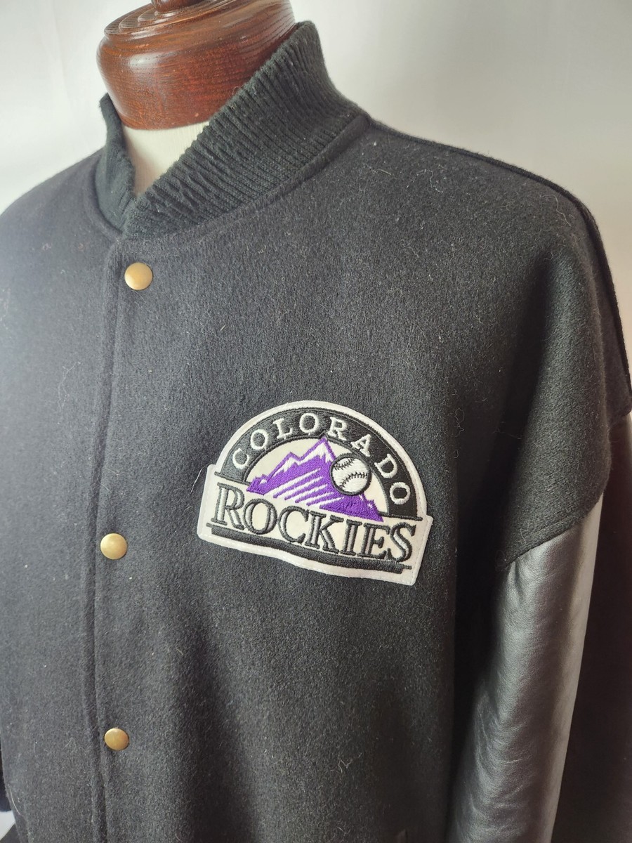 🚨🔥Vintage 90s Chalk Line XXL Colorado Rockies Wool Varsity 🚨🔥Vintage 90s Chalk Line XXL Colorado Rockies Wool Varsity