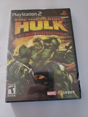 The Incredible Hulk:Ultimate Destruction Ps2 SEALED