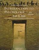 Introduction to Psychology 4th Edition (Study Guide) by Ruth H. Maki