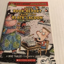 The Book Report from the Black Lagoon - Paperback By Thaler, Mike
