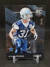 Byron Jones #79/99 RC 2015 Panini Clear Vision Blue Parallel #146 Cowboys
