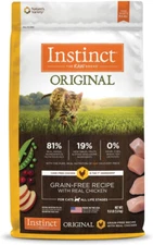 Instinct Original Grain Free Recipe with Real Chicken Natural Dry Cat Food, 11lb