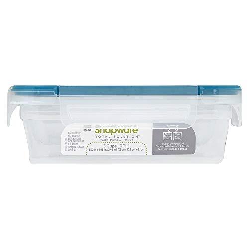 Snapware Total Solution 10Pc Plastic Food Storage Containers Set, 3