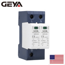 GEYA AC SPD 2Pole AC110-275V Surge Protective Arrester Device 20-40kA Lightning