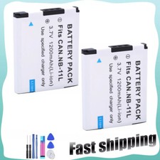 2x Battery for Canon NB-11L A2400 IS A2500 A2600 A3400 IS A3500 IS A4000
