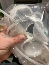 Motif Duo On The go Rechargeable Double Electric Breast Pump Containers Extras