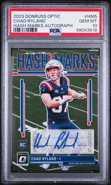 Chad Ryland Panini Donruss Optic Hash Marks #HM5 Base