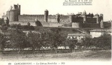 Carcassonne, La Cite North East - Unposted 1920s - Levy & Neurdein, Paris