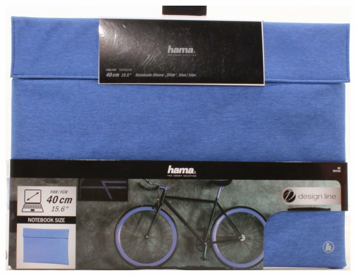Hama 101734 Tasche Notebook-Hülle 39 6 cm (15.6 Zoll) Blau online 