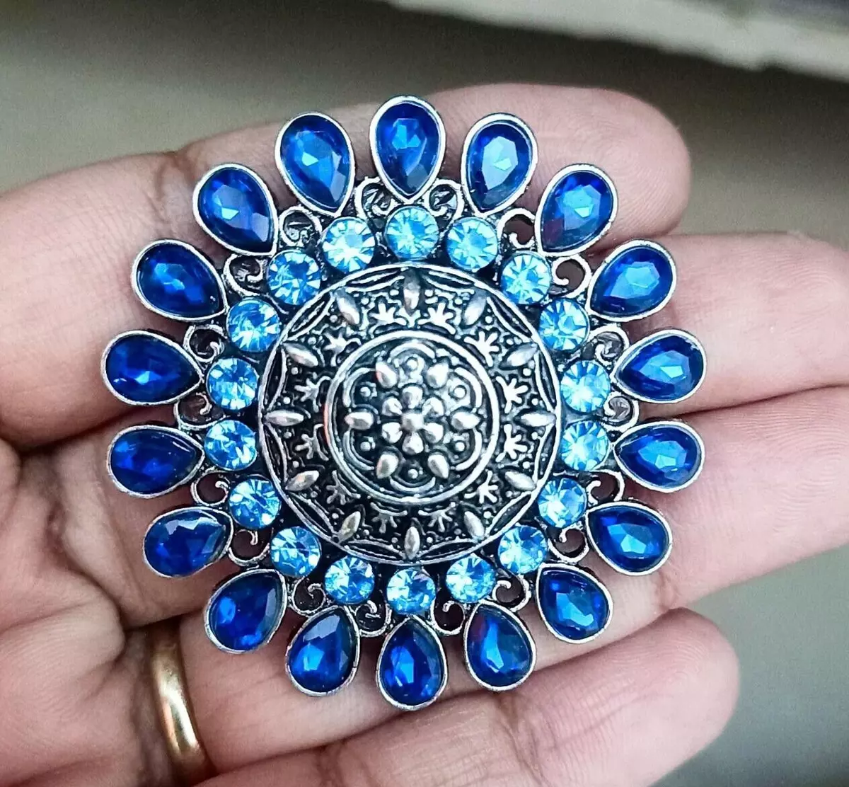 Blue stone outlet indian jewelry