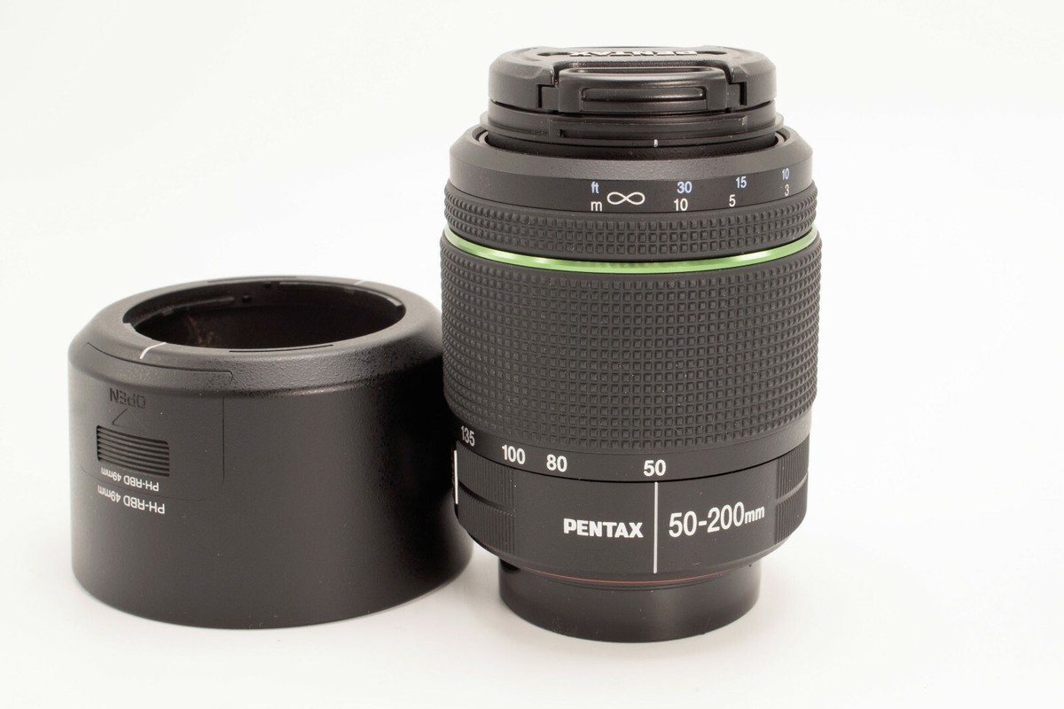 PENTAX - ✨簡易防滴✨PENTAX-DAL 50-200mm ED WR Pentax DA 50-200mm ED WR F4-5.6 with PH-RBD49 hood | eBay